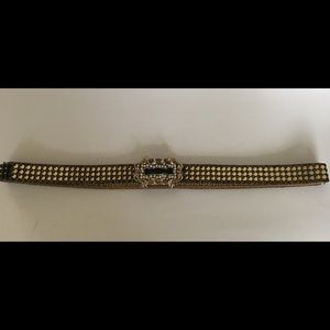 Gold Fish Scale Belt